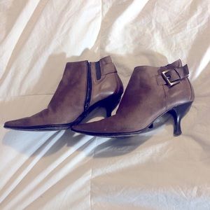 Donald J Pliner Leather Ankle Booties